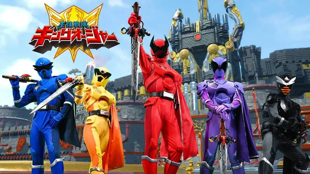 Karakter-karakter Super Sentai yang keren dan penuh warna.