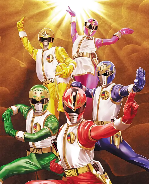 Gambar karakter Super Sentai