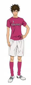 Para pemain anime Days beraksi di lapangan Karakter-karakter anime Days yang sedang bermain sepak bola