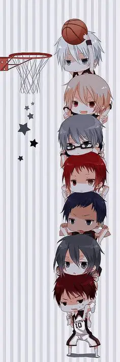 Gambar Generasi Keajaiban dalam Kuroko no Basket