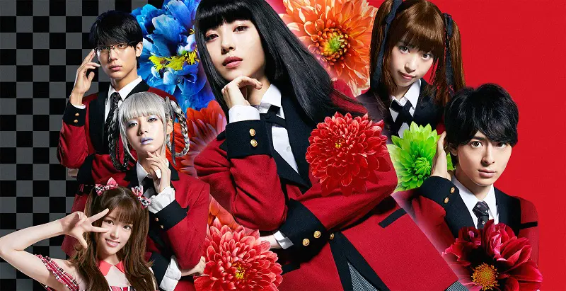 Potret para pemain Kakegurui Twin versi live action