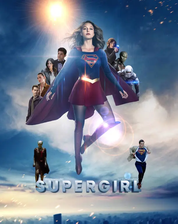 Gambar para pemeran Supergirl season 2