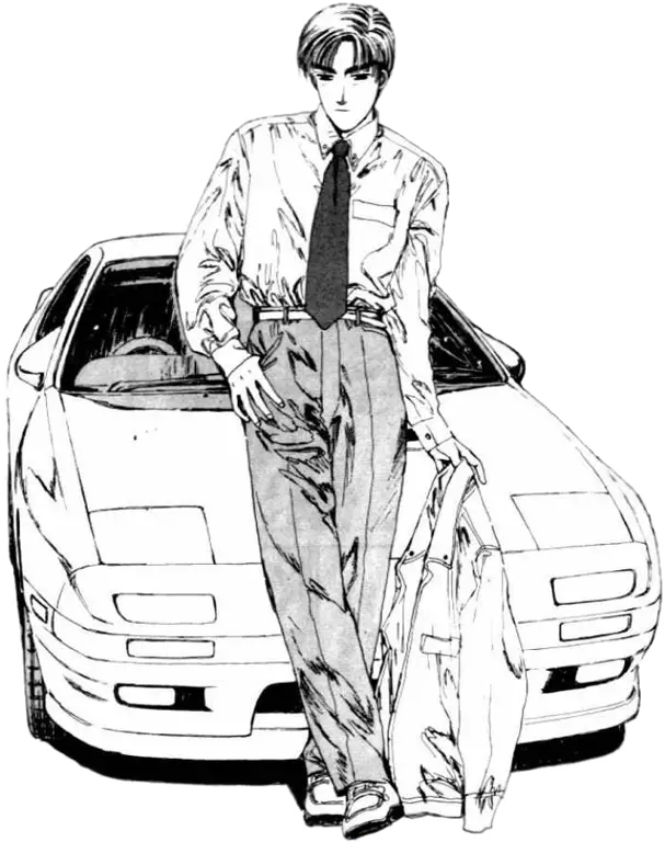 Gambar karakter-karakter Initial D