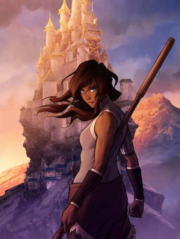 Gambar karakter-karakter utama di Avatar The Legend of Korra