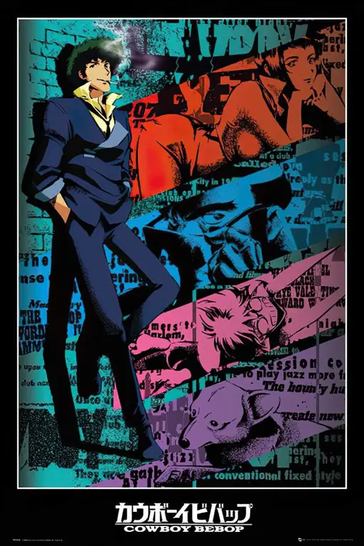 Poster anime Cowboy Bebop