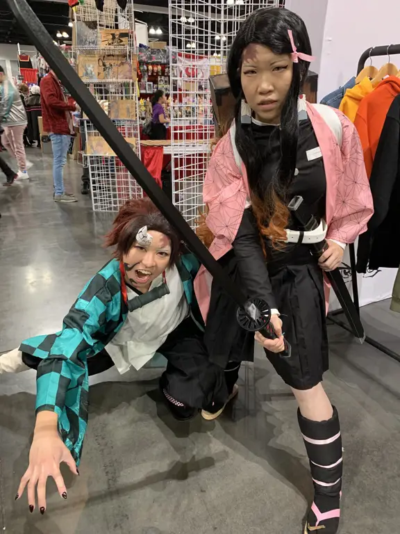 Gambar karakter utama Kimetsu no Yaiba