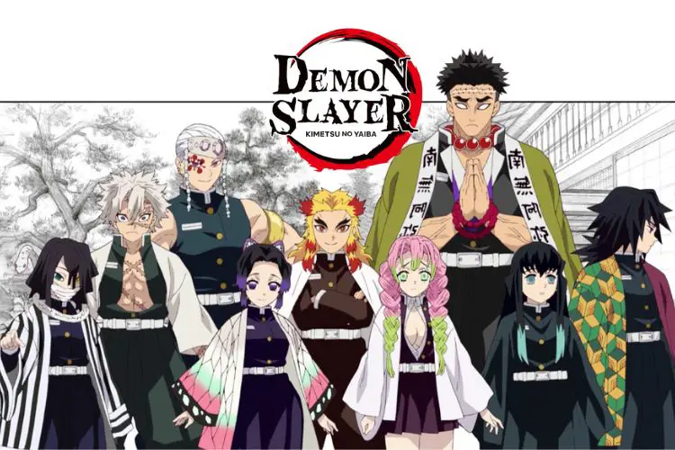 Para anggota Demon Slayer Corps