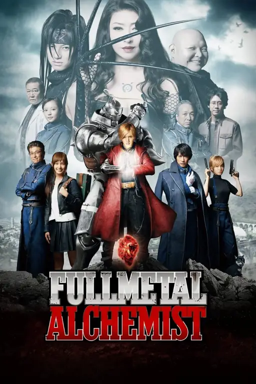 Para pemeran film Fullmetal Alchemist 2017