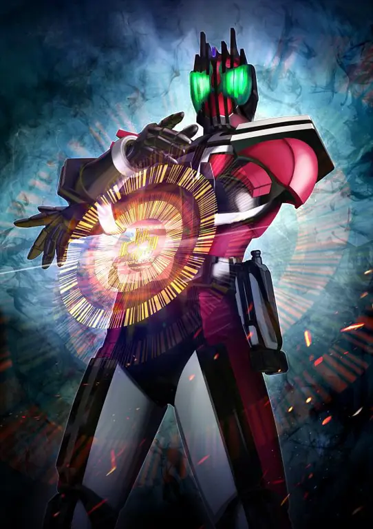 Gambar para karakter Kamen Rider Decade