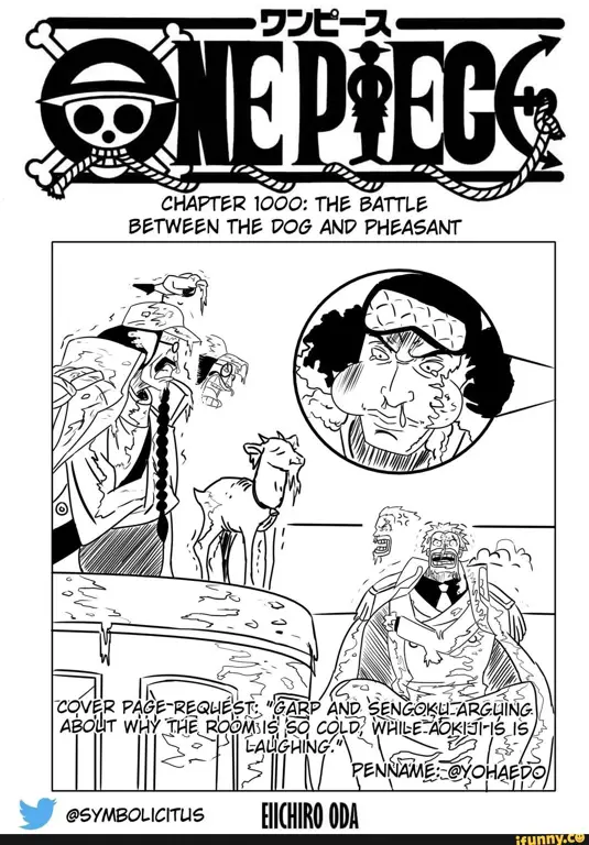 Reaksi penggemar One Piece terhadap Chapter 1050