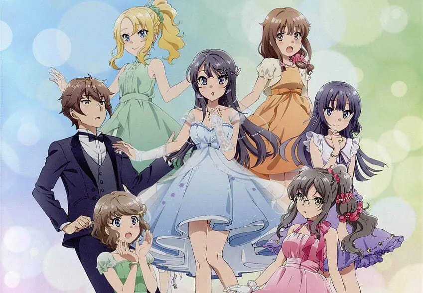 Gambar promosi anime Bunny Girl Senpai