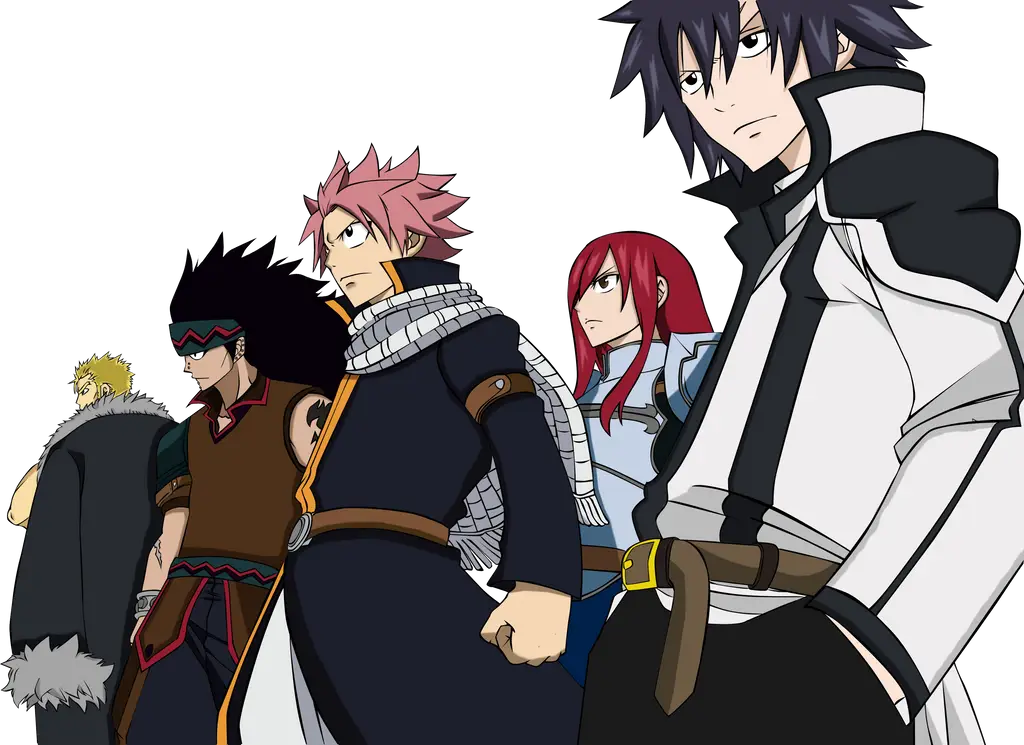 Foto grup karakter Fairy Tail