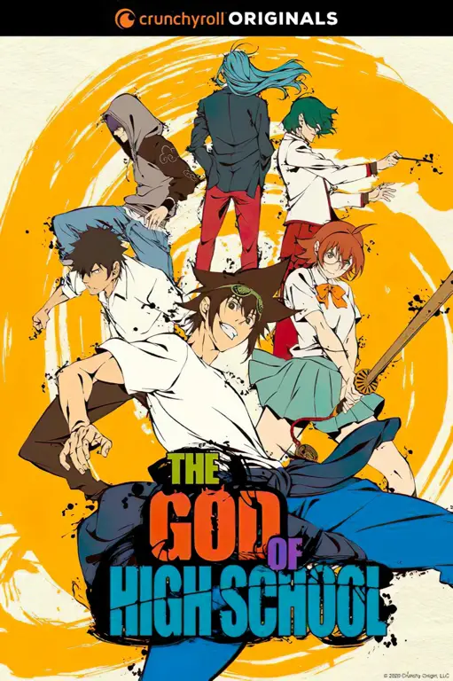 Karakter-karakter utama dalam anime The God of High School