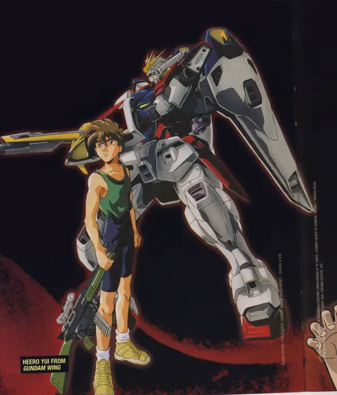 Gambar karakter-karakter Gundam Wing