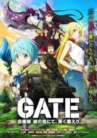 Karakter-karakter utama dalam anime Gate: Jieitai Kanochi nite, Kaku Tatakaeri