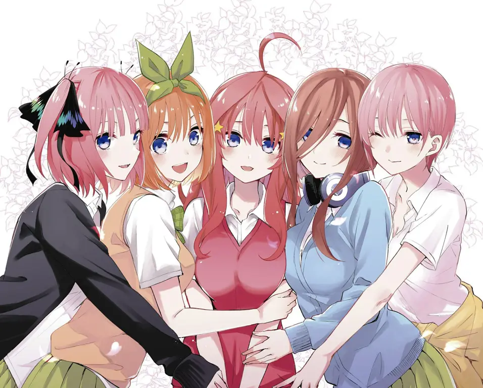 Karakter-karakter utama dalam Go Toubun no Hanayome