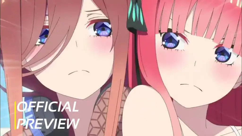 Para Quintuplets Cantik Gambar kunci dari Gotoubun no Hanayome Season 2