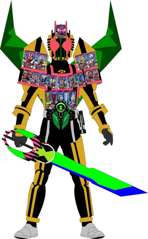 Gambar para pemeran Kamen Rider Decade