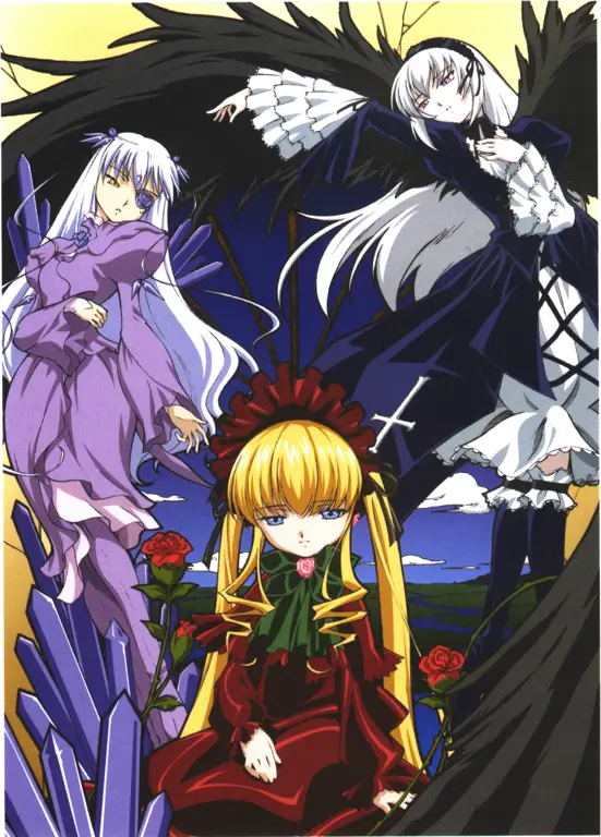 Karakter-karakter anime Rozen Maiden yang beragam