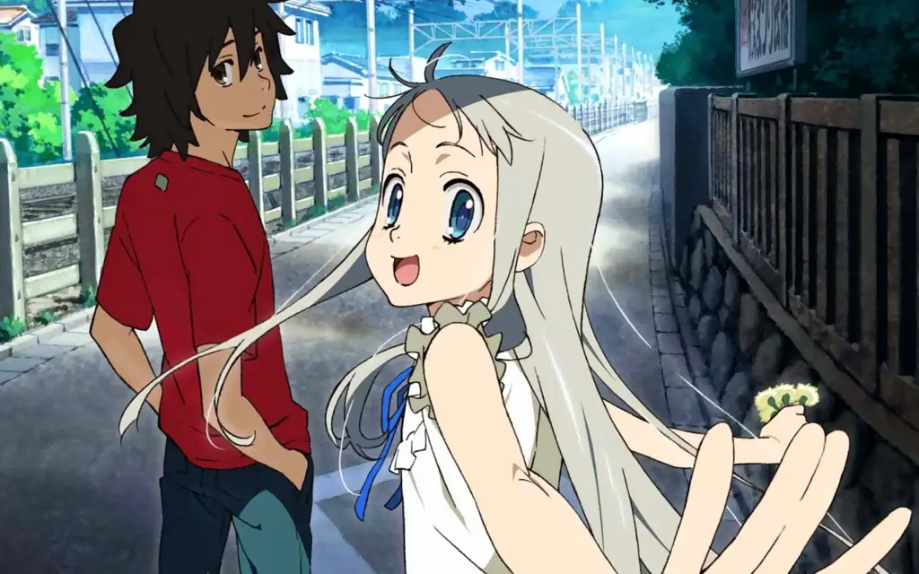 Gambar para karakter utama anime Anohana