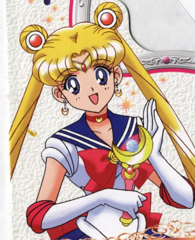 Gambar para karakter Sailor Moon