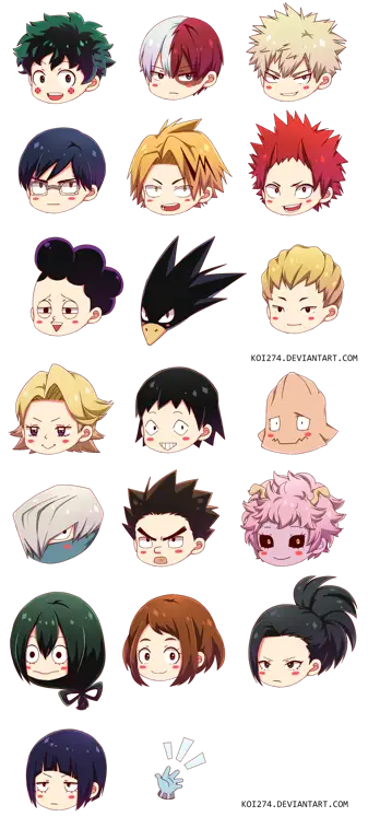 Gambar kelas 1-A My Hero Academia