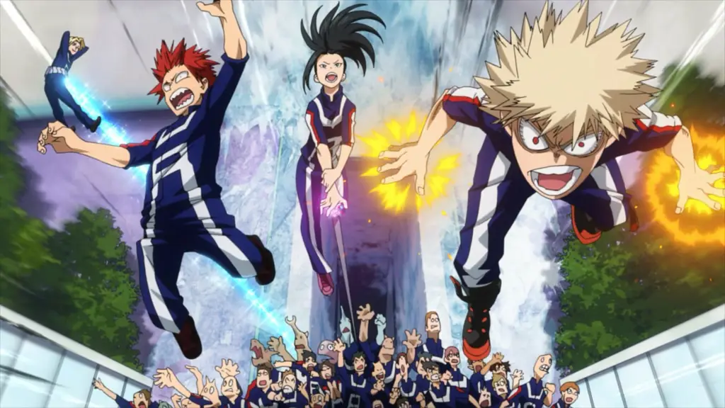 Gambar Kelas 1-A di Boku no Hero Academia Season 2