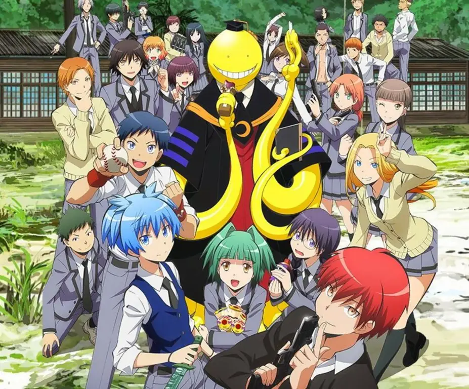 Gambar anime Assassination Classroom