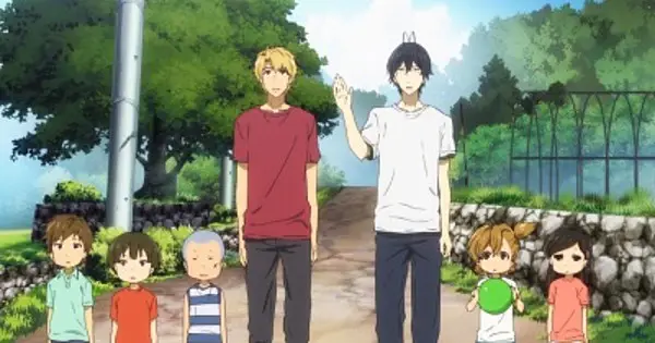 Karakter-karakter utama dalam anime Barakamon