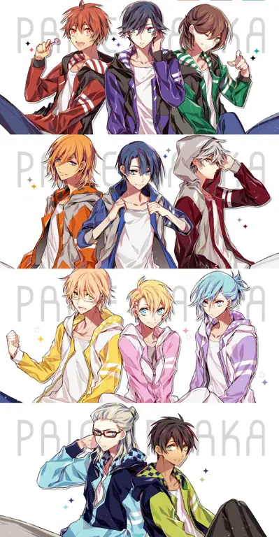 Karakter-karakter utama dalam Uta no Prince-sama