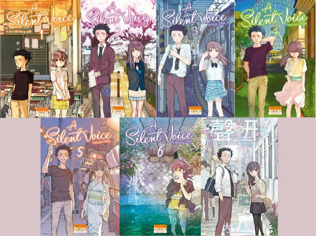 Karakter-karakter dalam anime Koe no Katachi