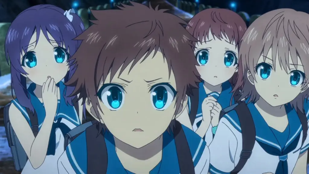 Karakter-karakter utama dalam anime Nagi no Asukara