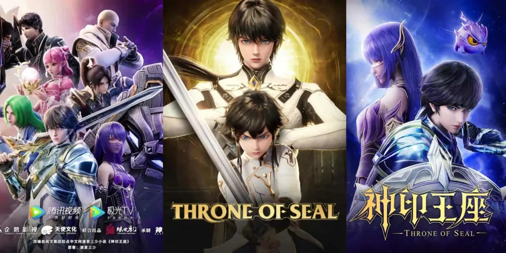 Karakter-karakter dalam anime Throne of Seal