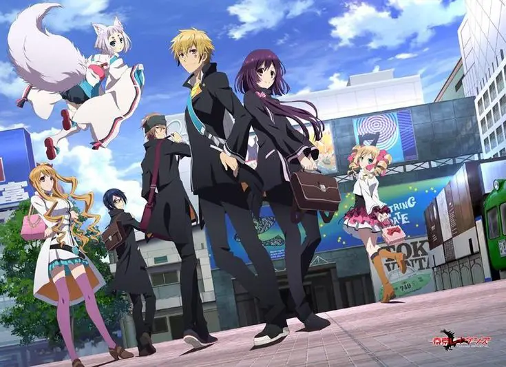 Karakter-karakter utama dalam anime Tokyo Ravens