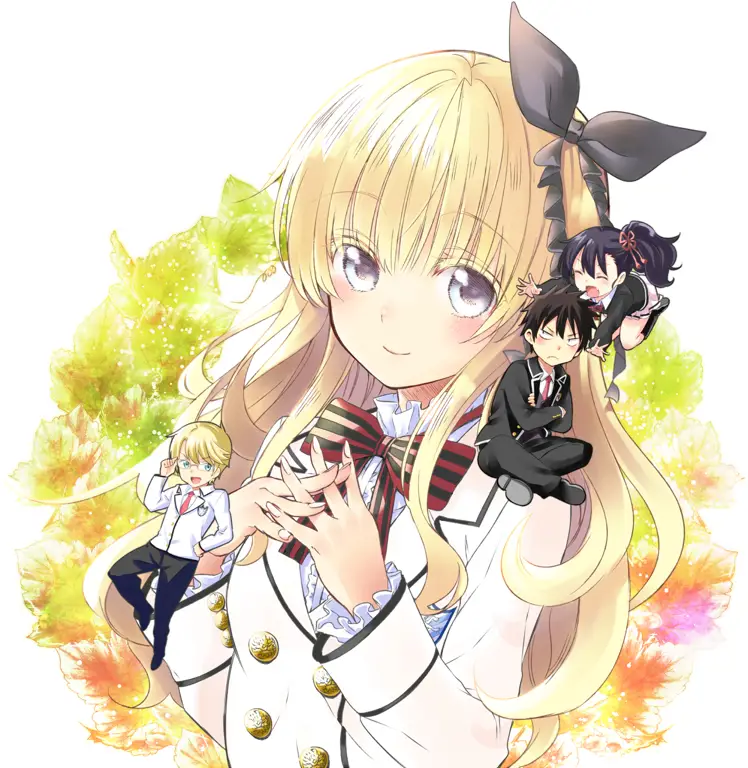 Karakter-karakter utama dalam anime Kishuku Gakkou no Juliet