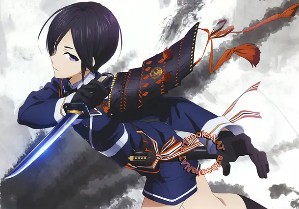 Gambar para karakter dalam anime Katsugeki Touken Ranbu