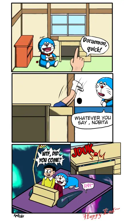 Gambar parodi dewasa Doraemon