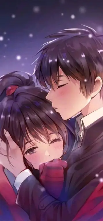 Pasangan anime romantis