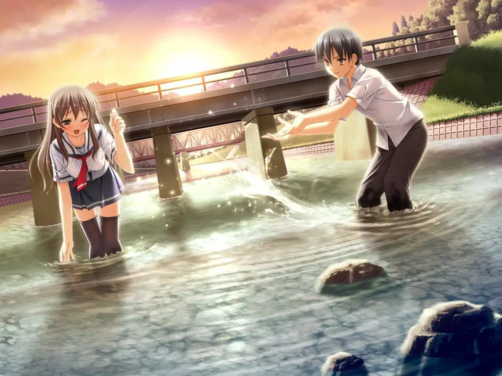 Pasangan anime romantis