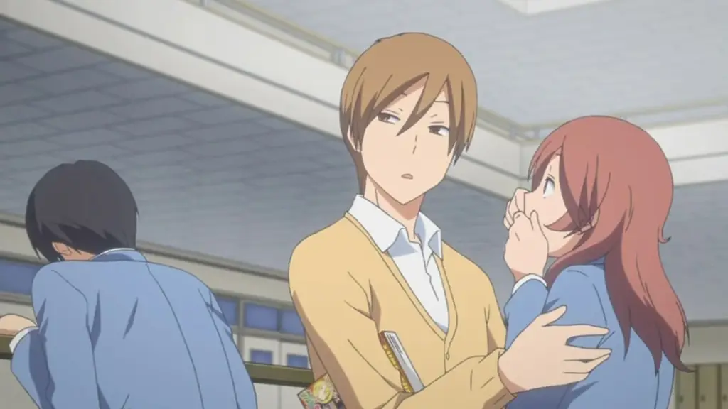 Pasangan anime yang penuh cinta Gambar pasangan anime yang lucu dan romantis