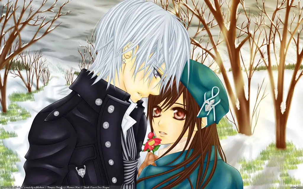 Pasangan Anime yang Romantis Pasangan anime yang lucu dan menggemaskan