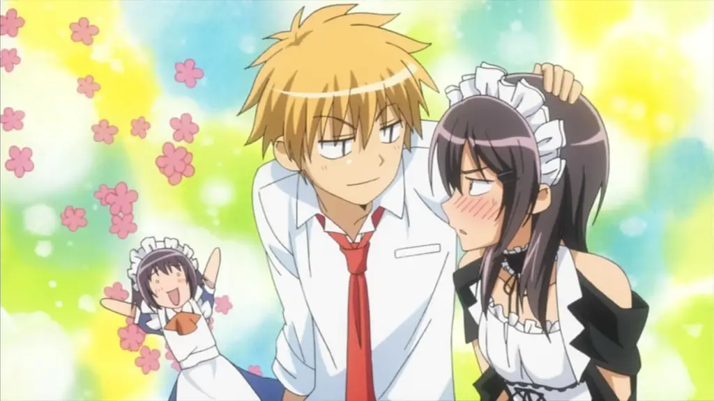 Misaki dan Usui, karakter utama dalam Maid Sama!