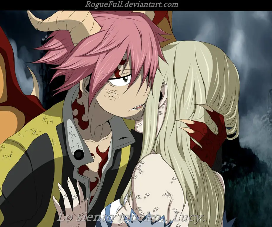 Natsu Dragneel dan Lucy Heartfilia dari Fairy Tail