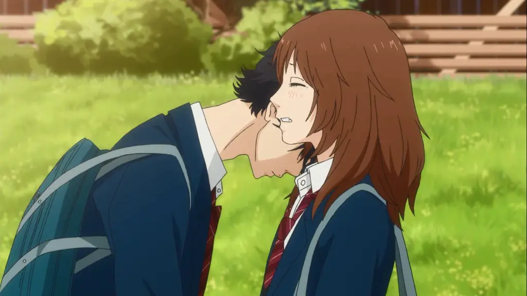 Futaba dan Kou dari Ao Haru Ride