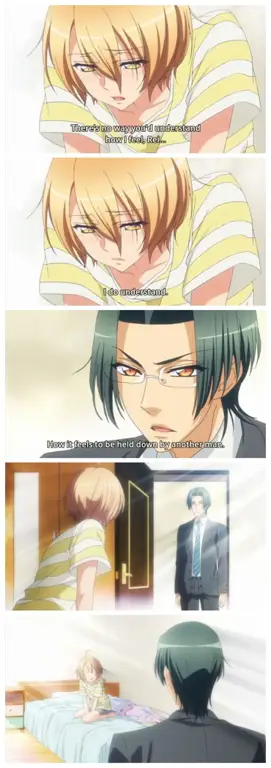 Gambar pasangan utama dalam anime Love Stage!!