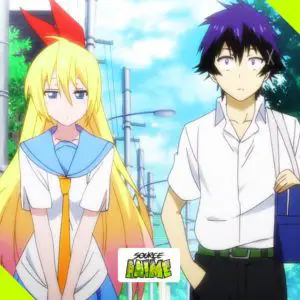 Gambar Raku Ichijo dan Chitoge Kirisaki