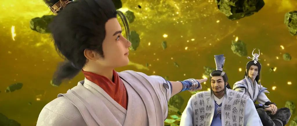 Pasangan utama dalam drama Perfect World Shi Hao dan Yun Xi, karakter utama Perfect World