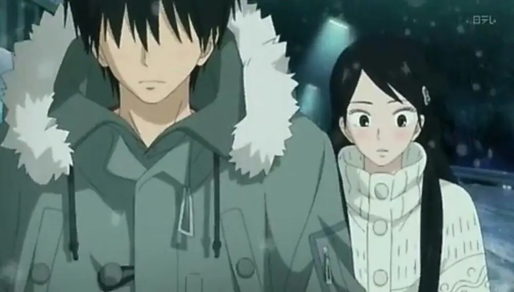 Gambar Sawako dan Kazehaya dari film Kimi ni Todoke