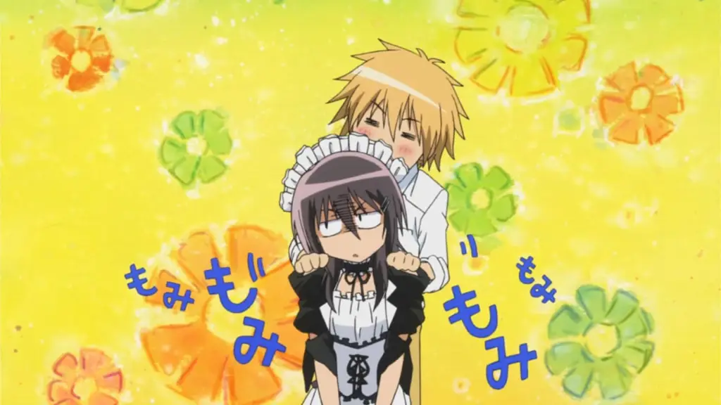 Gambar Misaki Ayuzawa dan Usui Takumi dari Kaichou wa Maid Sama!