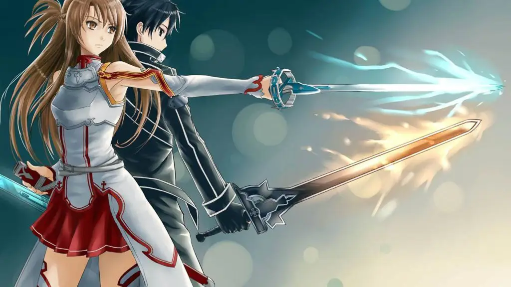 Kirito dan Asuna dari Sword Art Online